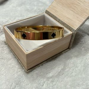 Kate Spade logo bangle